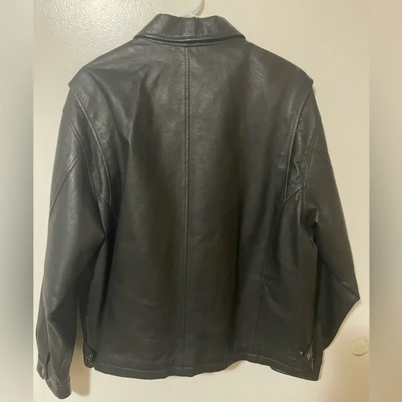 Vintage men St.John’s Bay Black jacket - Picture 6 of 6